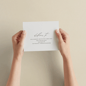 "ridge" - Savvy Wedding Invitations in Natural by Kate Ahn - How it works