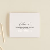 "ridge" - Savvy Wedding Invitations in Natural by Kate Ahn - FREE Recipient Addressing