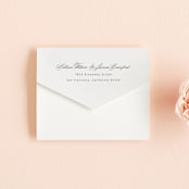 "Regal" - Savvy Wedding Invitations in Marine by Lauren Chism - Closed