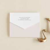 "Mountains" - Savvy Wedding Invitations in Ivory by Angela Thompson - Closed