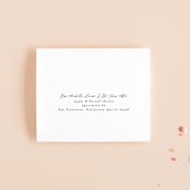 "Painted Trails" - Savvy Wedding Invitations in Navy by Alethea and Ruth - FREE Recipient Addressing