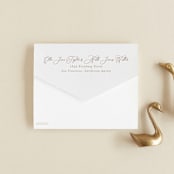 "Into the Forest" - Savvy Wedding Invitations in Cream by Alethea and Ruth - Closed