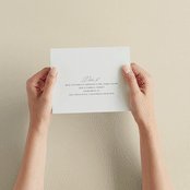 "Holiday Tartan" - Savvy Wedding Invitations in Cranberry by Erin Deegan - How it works