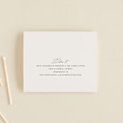 "Holiday Tartan" - Savvy Wedding Invitations in Cranberry by Erin Deegan - FREE Recipient Addressing