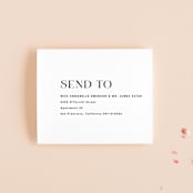 "dance moves" - Savvy Wedding Invitations in Tuxedo by Angela Garrick - FREE Recipient Addressing