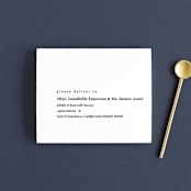 "Make it official" - Savvy Wedding Invitations in Panda by Lea Delaveris - FREE Recipient Addressing