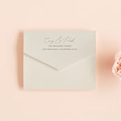 "Lakefront" - Savvy Wedding Invitations in Natural by Robert and Stella - Closed
