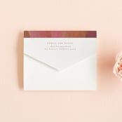 "Radiance" - Savvy Wedding Invitations in Kantha by Heather Cairl - Closed