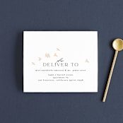 "Soar" - Savvy Wedding Invitations in Cream by Phrosné Barwood - FREE Recipient Addressing