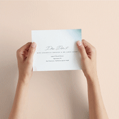 "One Path" - Savvy Wedding Invitations in Beach by Pixel and Hank - How it works