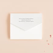 "Everything Love" - Savvy Wedding Invitations in Ebony by Louise Kay - Closed