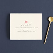 "Bambusa" - Savvy Wedding Invitations in Almond by Anastasia Makarova - FREE Recipient Addressing