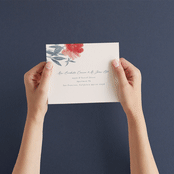 "Orient Garden" - Savvy Wedding Invitations in Saffron by Vera Lim - How it works