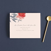 "Orient Garden" - Savvy Wedding Invitations in Saffron by Vera Lim - FREE Recipient Addressing