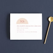 "Unity" - Savvy Wedding Invitations in Blossom by Hudson meet Rose - FREE Recipient Addressing