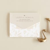 "Moment" - Savvy Wedding Invitations in Rose by Erin German - Closed