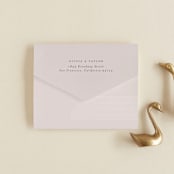 "Eclectic" - Savvy Wedding Invitations in Dusty Rose by Vera Lim - Closed