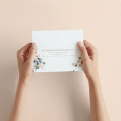 "Swept Away" - Savvy Wedding Invitations in Petal by Leah Bisch - How it works