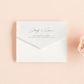 "Photographie" - Savvy Wedding Invitations in Noir by Christie Garcia - Closed