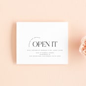 "Photographie" - Savvy Wedding Invitations in Noir by Christie Garcia - FREE Recipient Addressing