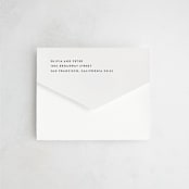 "Signed" - Savvy Wedding Invitations in Cloud by JoAnn Jinks - Closed