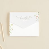 "Brynn" - Savvy Wedding Invitations in Toffee by Everett Paper Goods - Closed