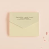 "Sophia" - Savvy Wedding Invitations in Sunshine by Ani Somi - Closed