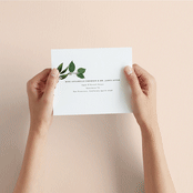 "Greenery" - Savvy Wedding Invitations in Fern by Susan Moyal - How it works
