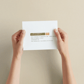 "Concord" - Savvy Wedding Invitations in Moss by Robert and Stella - How it works