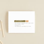 "Concord" - Savvy Wedding Invitations in Moss by Robert and Stella - FREE Recipient Addressing