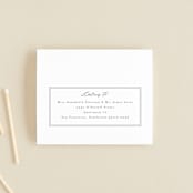 "Minimalist Photo" - Savvy Wedding Invitations in Ivory by Nicole Walsh - FREE Recipient Addressing