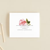 "Wild Roses" - Savvy Wedding Invitations in Bush by Sumak Studio - FREE Recipient Addressing