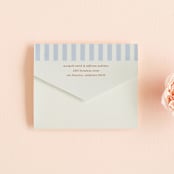 "stripes" - Savvy Wedding Invitations in Wave by Kelly Watkins - Closed