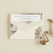 "Organic Elegance" - Savvy Wedding Invitations in Sand by Carrie Moradi - Closed