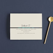 "Spectrum" - Savvy Wedding Invitations in Teal by Heather Schertzer - FREE Recipient Addressing