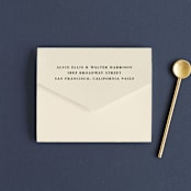 "Pair of Hearts from Disney's Alice In Wonderland" - Savvy Wedding Invitations in Ruby by Baumbirdy - Closed