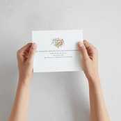 "Avery" - Savvy Wedding Invitations in Peony by Jennifer Wick - How it works