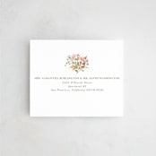 "Avery" - Savvy Wedding Invitations in Peony by Jennifer Wick - FREE Recipient Addressing