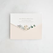 "Sprigs of Joy" - Savvy Wedding Invitations in Pearl by Leah Bisch - Closed