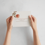 "Giardino" - Savvy Wedding Invitations in Saffron by Vera Lim - How it works