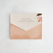 "Giardino" - Savvy Wedding Invitations in Saffron by Vera Lim - Closed