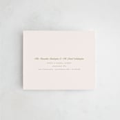"Felicity" - Savvy Wedding Invitations in Pearl by Leah Bisch - FREE Recipient Addressing
