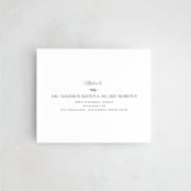 "Arched Monogram" - Savvy Wedding Invitations in Ecru by Erica Krystek - FREE Recipient Addressing