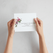 "Gather" - Savvy Wedding Invitations in Lilac by Susan Moyal - How it works