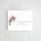 "Gather" - Savvy Wedding Invitations in Lilac by Susan Moyal - FREE Recipient Addressing