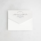 "Panoramic" - Savvy Wedding Invitations in Cloud by Heather Schertzer - Closed