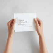 "Camille" - Savvy Wedding Invitations in Stone by Jackie Crawford - How it works
