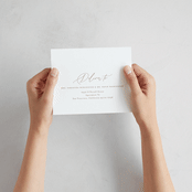 "Ophelia" - Savvy Wedding Invitations in Dusty Rose by Kelly Schmidt - How it works