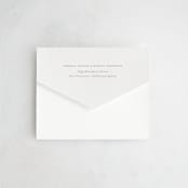 "Ophelia" - Savvy Wedding Invitations in Dusty Rose by Kelly Schmidt - Closed