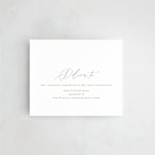 "Ophelia" - Savvy Wedding Invitations in Dusty Rose by Kelly Schmidt - FREE Recipient Addressing